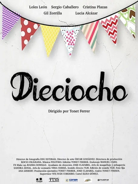 Dieciocho. Cortometraje